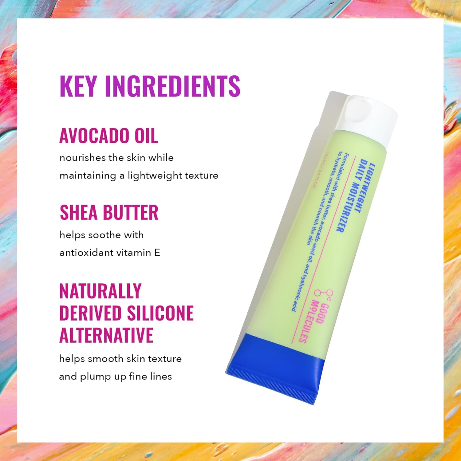 Lightweight Daily Moisturizer - Non-Greasy Face Moisturizer with Shea Butter and Hyaluronic Acid for Deep Hydration - Face Lotion, Skin Care for Face