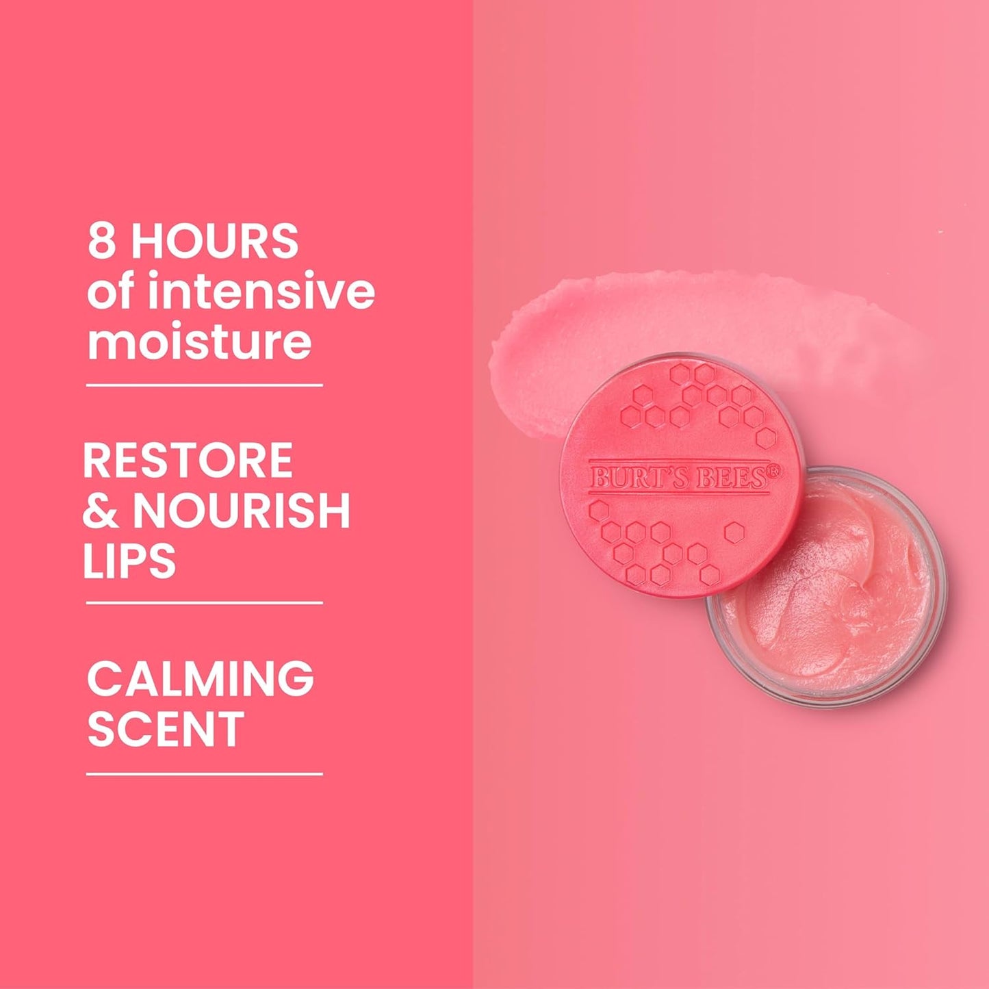 Overnight Lip Sleeping Mask, 0.25 Oz - Moisturizing, Hydrating, Exfoliating, Reduces Fine Lines, Ceramide Infused, Passionfruit Scent