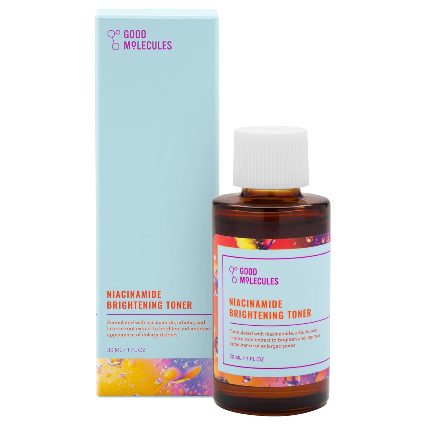 Niacinamide Brightening Toner - Toner for Face with Niacinamide and Arbutin for Skin Tone Balancing- Pore Minimizer, Skin Care for Face