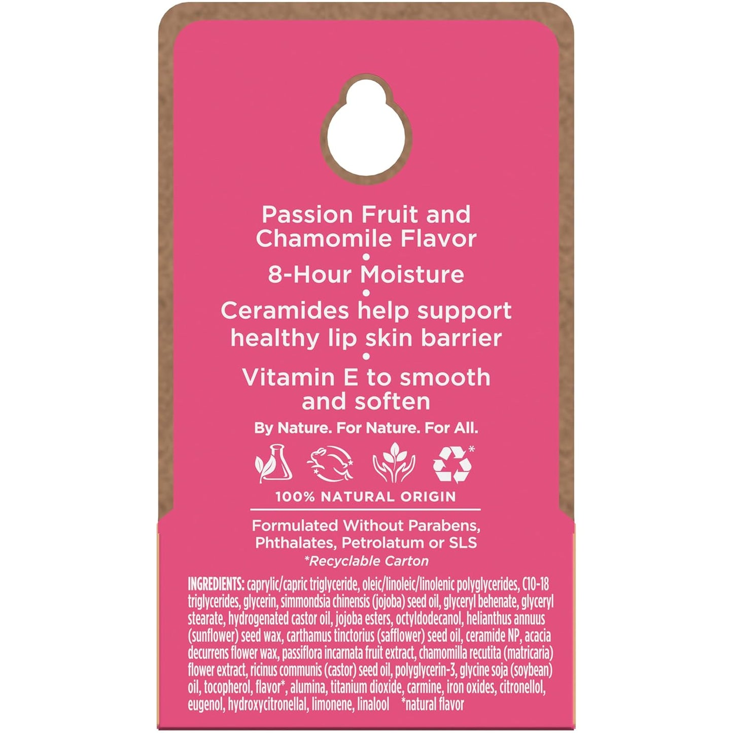 Overnight Lip Sleeping Mask, 0.25 Oz - Moisturizing, Hydrating, Exfoliating, Reduces Fine Lines, Ceramide Infused, Passionfruit Scent