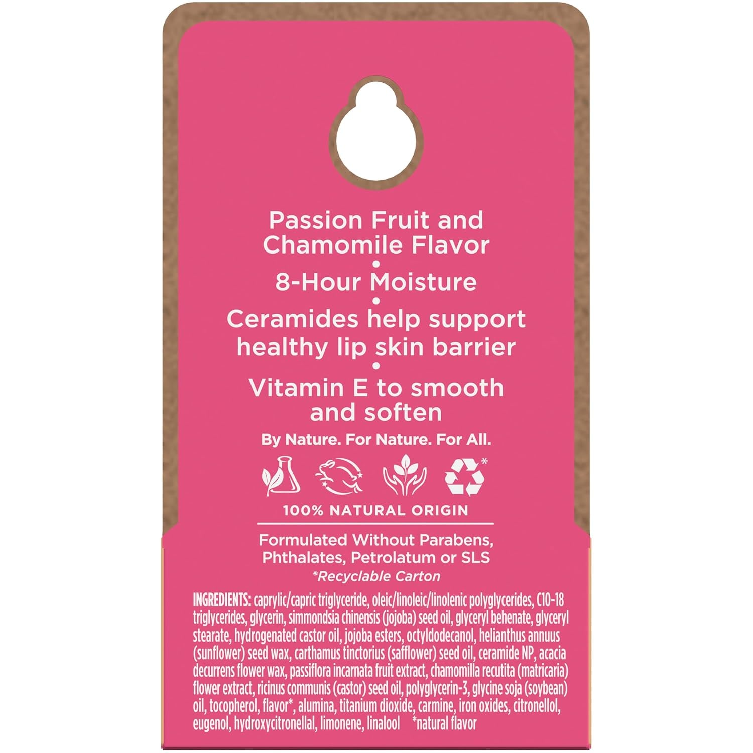 Overnight Lip Sleeping Mask, 0.25 Oz - Moisturizing, Hydrating, Exfoliating, Reduces Fine Lines, Ceramide Infused, Passionfruit Scent