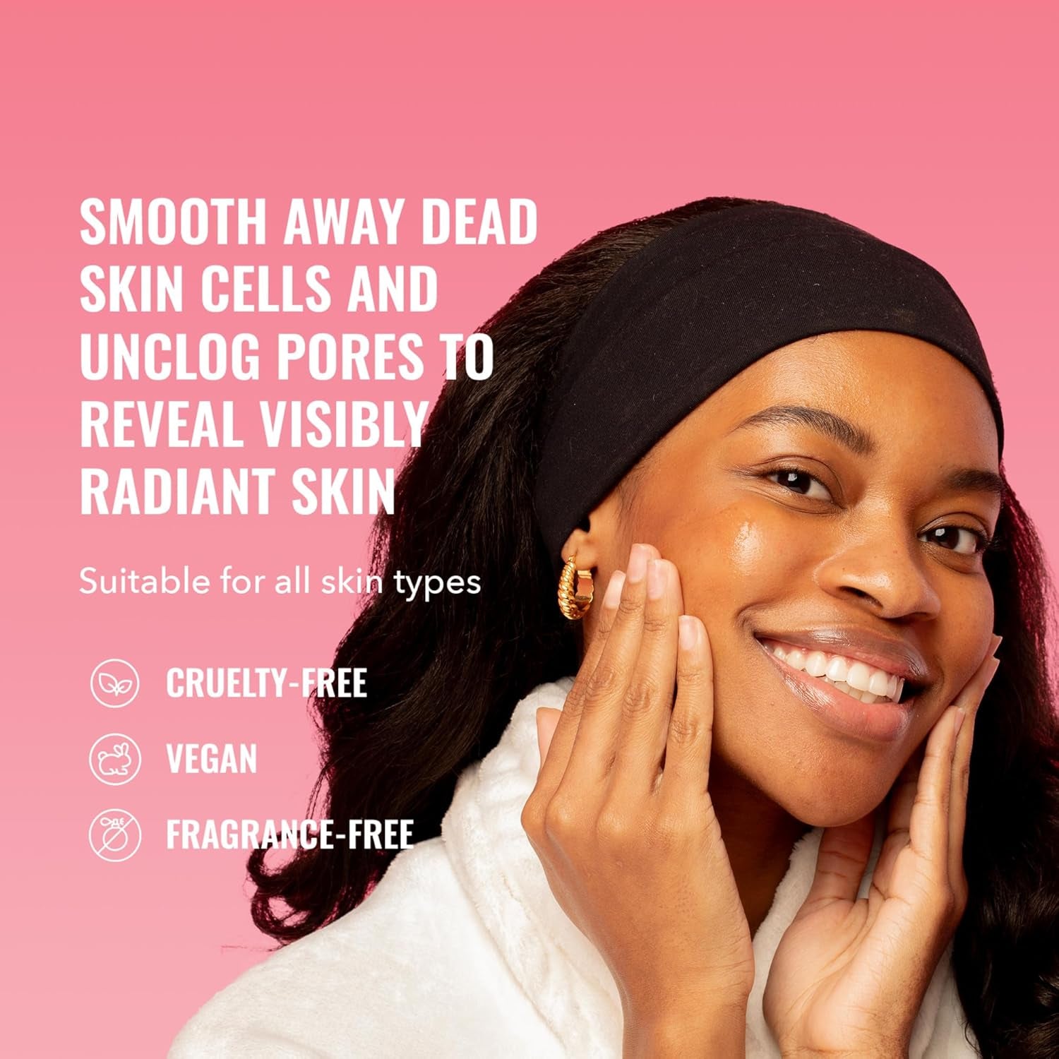 Overnight Exfoliating Treatment - Face Exfoliator with AHA & BHA Lightweight Formula - Pore Minimizer, Facial Skin Care with Glycolic & Salicylic Acid