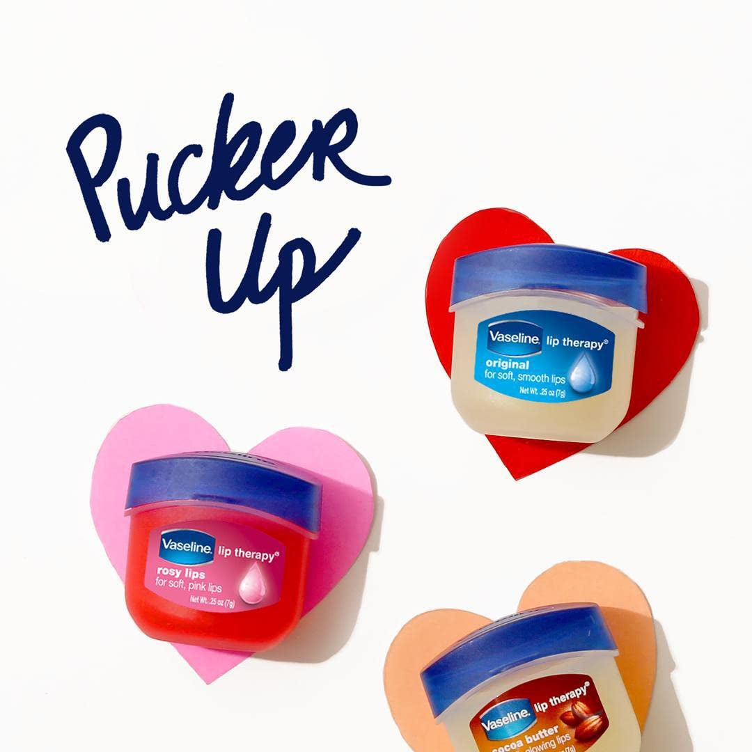 Lip Therapy Cocoa Butter 4-Pack – Mini Lip Balms for Soft, Glowing Lips, 0.25 Oz Ea