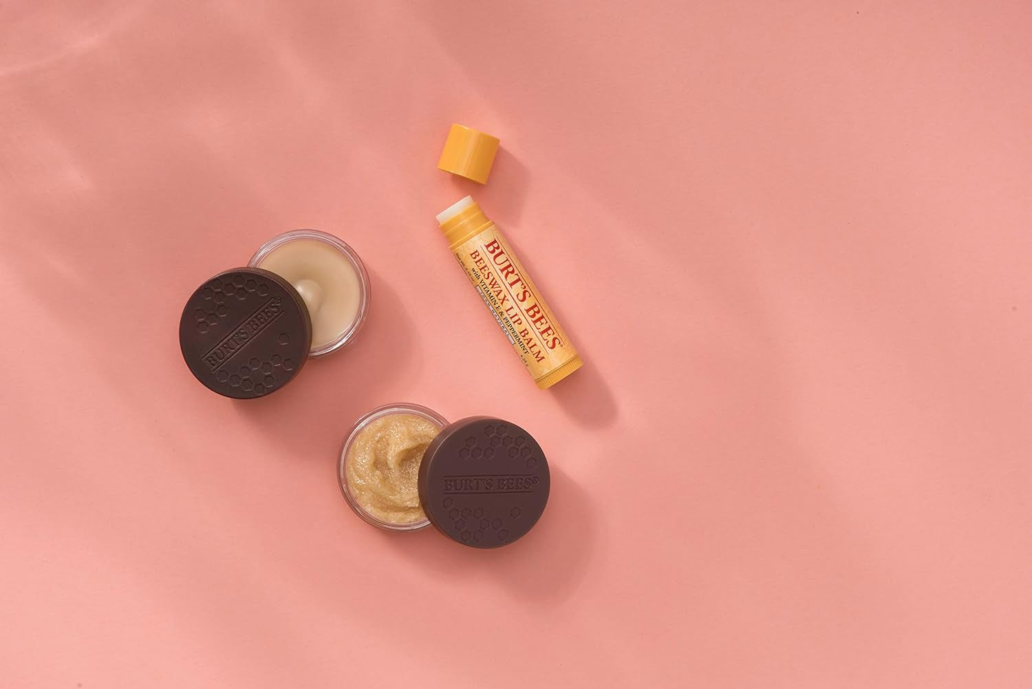 Conditioning Honey Lip Scrub, Exfoliates & Conditions Dry Lips, with Honey Crystals, Use with Overnight Intense Treatment, Natural Origin Care, 0.25 Oz.